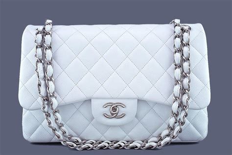 white classic flap chanel|chanel classic flap bag price.